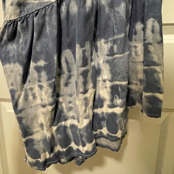 Tie dye strapless jumpsuit - Picture 2 of 3